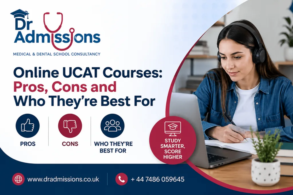 Online UCAT Courses Pros, Cons and Who They're Best For